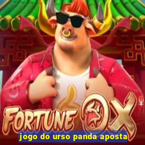 jogo do urso panda aposta