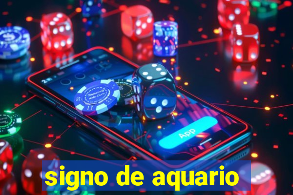 signo de aquario