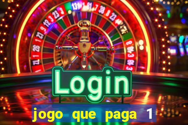 jogo que paga 1 real no pix