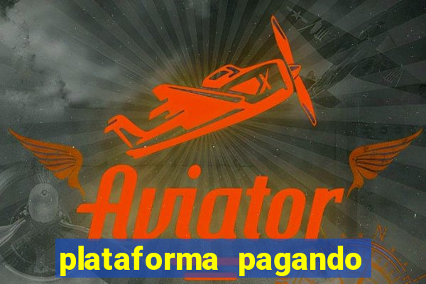 plataforma pagando no cadastro slots