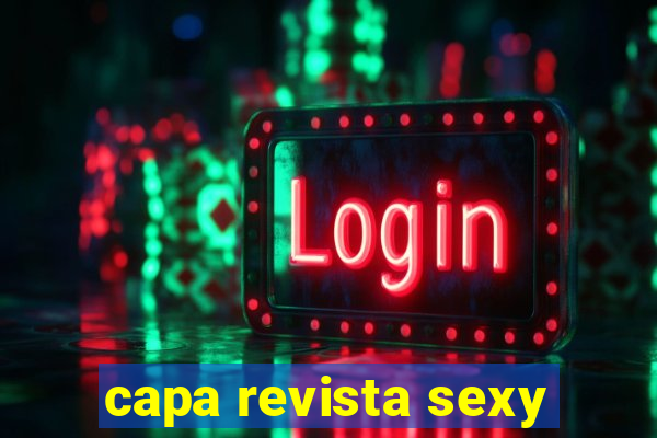 capa revista sexy