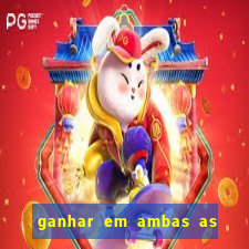 ganhar em ambas as partes do jogo