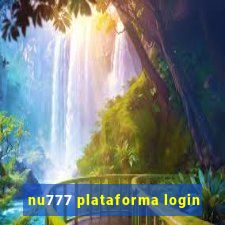 nu777 plataforma login