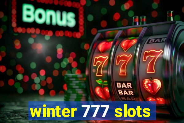 winter 777 slots