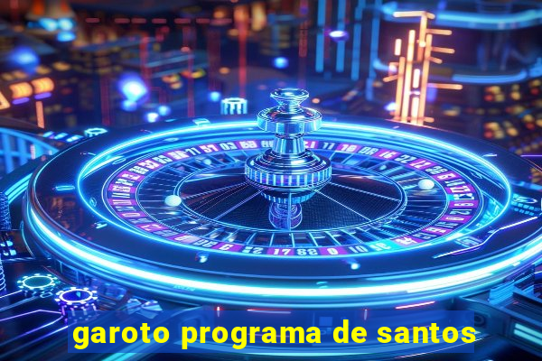 garoto programa de santos